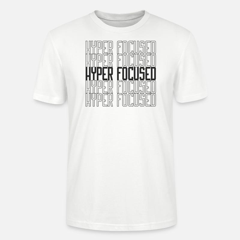 Hyperconcentré - T-shirt bio CRAFTER Stanley Stella Unisexe - blanc