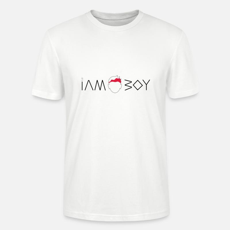 Ich bin ein polnischer Junge - Stanley/Stella Unisex Bio-T-Shirt CRAFTER - Weiß