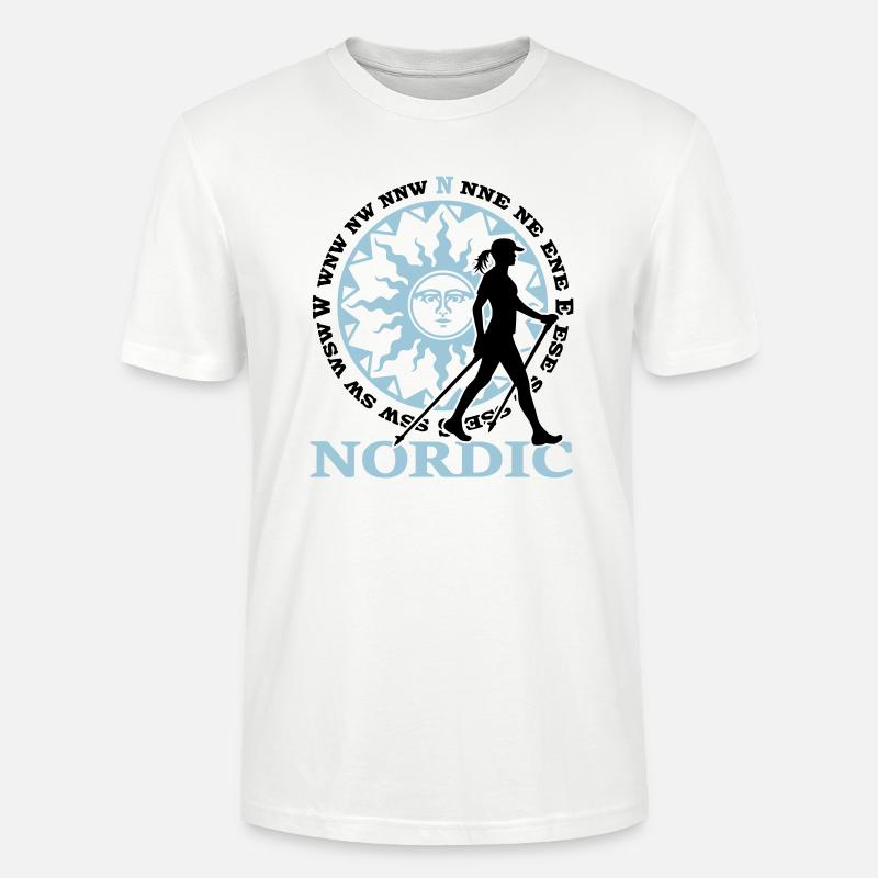 Nordic 2C - Farbwechsel - Stanley/Stella Unisex Bio-T-Shirt CRAFTER - Weiß