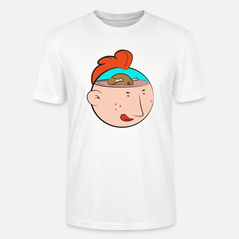 Die Bälle - Hühnerschule - Stanley/Stella Unisex Bio-T-Shirt CRAFTER - Weiß