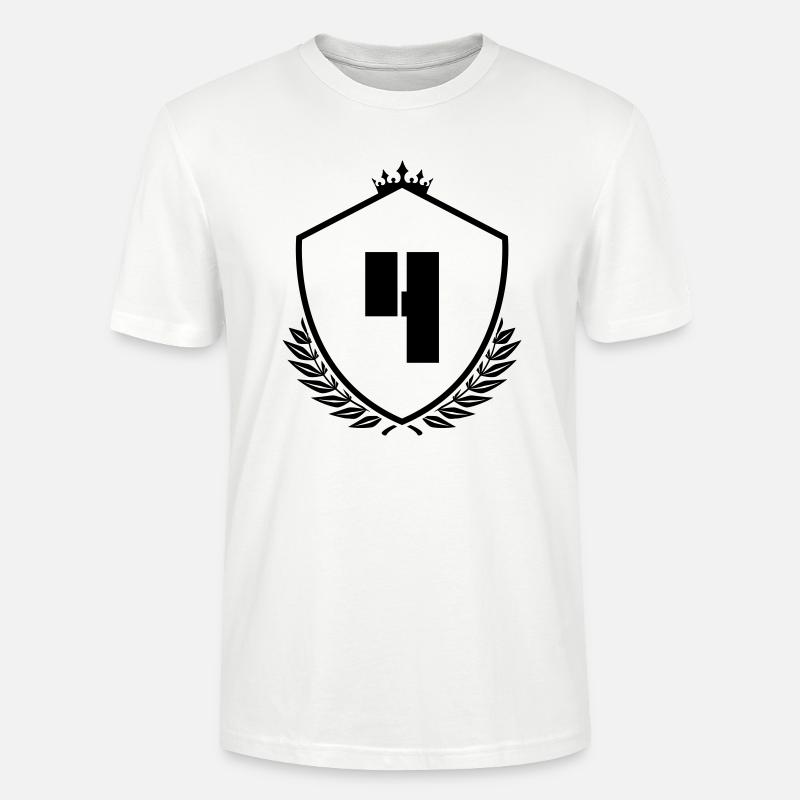 wappen 4 - Stanley/Stella Unisex Bio-T-Shirt CRAFTER - Weiß