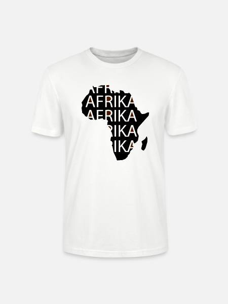 Afrika - Stanley/Stella Unisex Bio-T-Shirt CRAFTER - Weiß