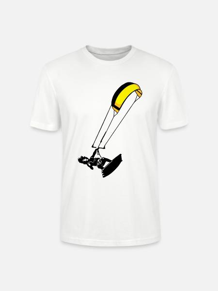 Kitesuf flex - Stanley/Stella CRAFTER Unisex Organic T-Shirt - white