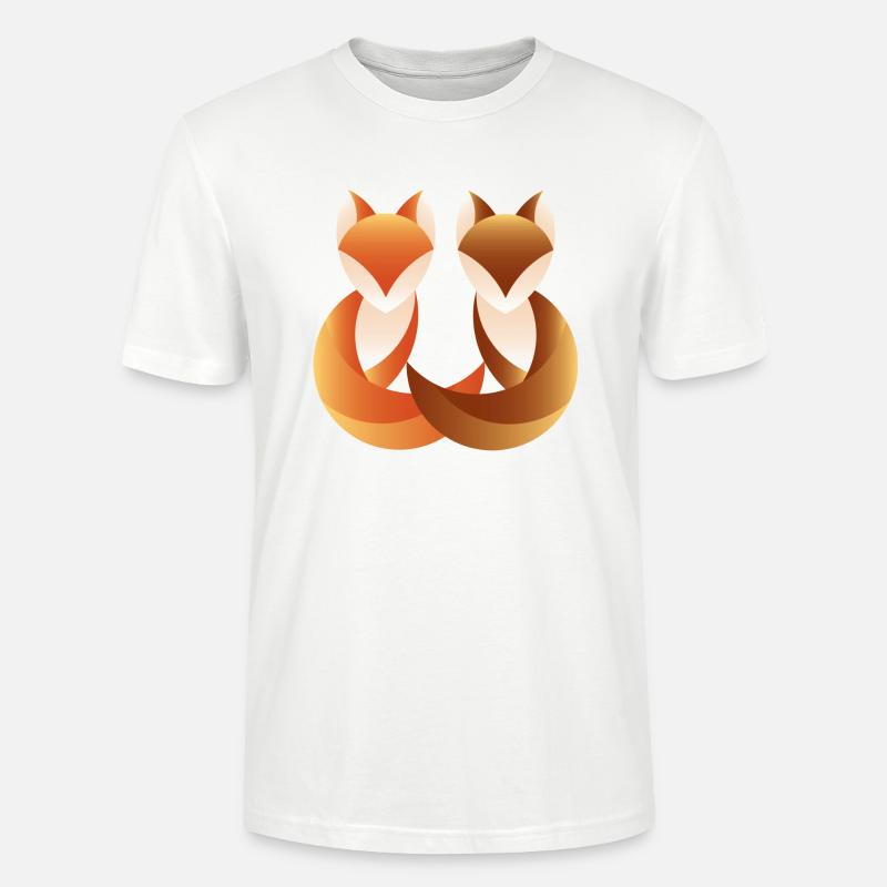 Fuchs Duo 2 - Stanley/Stella Unisex Bio-T-Shirt CRAFTER - Weiß