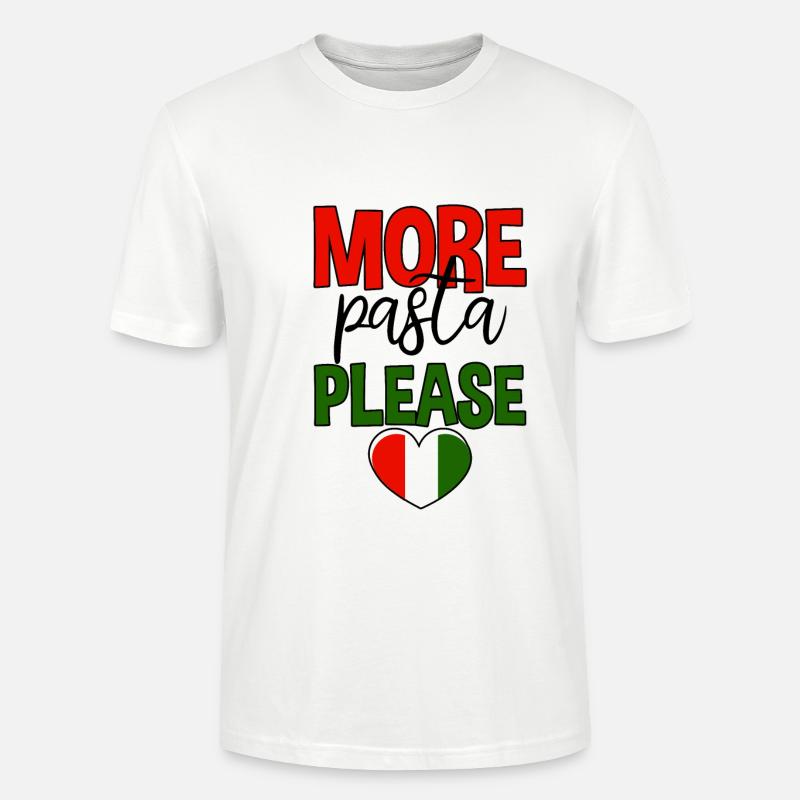 More Pasta Please 4 - Stanley/Stella Unisex Bio-T-Shirt CRAFTER - Weiß