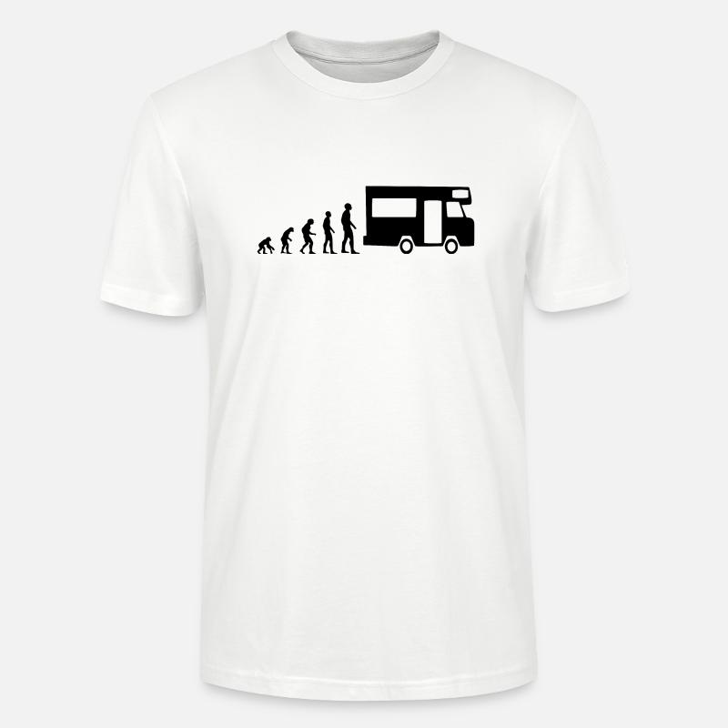 Wohnmobil Evolution - Stanley/Stella Unisex Bio-T-Shirt CRAFTER - Weiß
