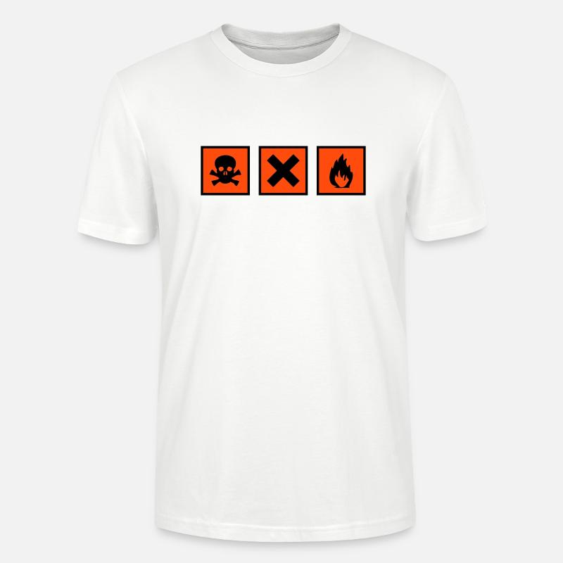 Chimiste - T-shirt bio CRAFTER Stanley Stella Unisexe - blanc