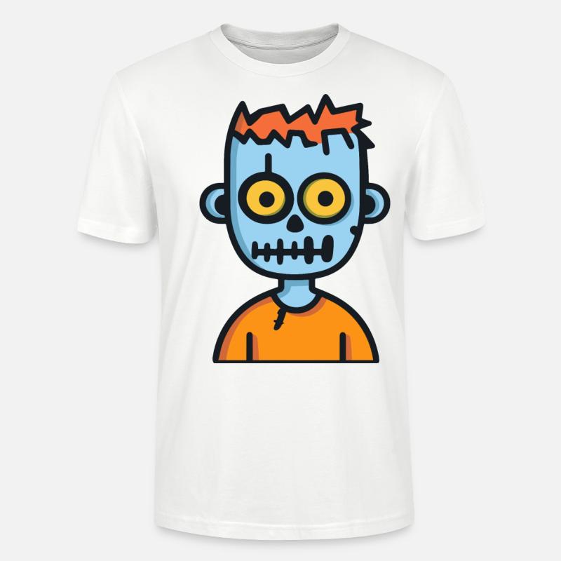 Zombie Halloween Comic - Stanley/Stella Unisex Bio-T-Shirt CRAFTER - Weiß