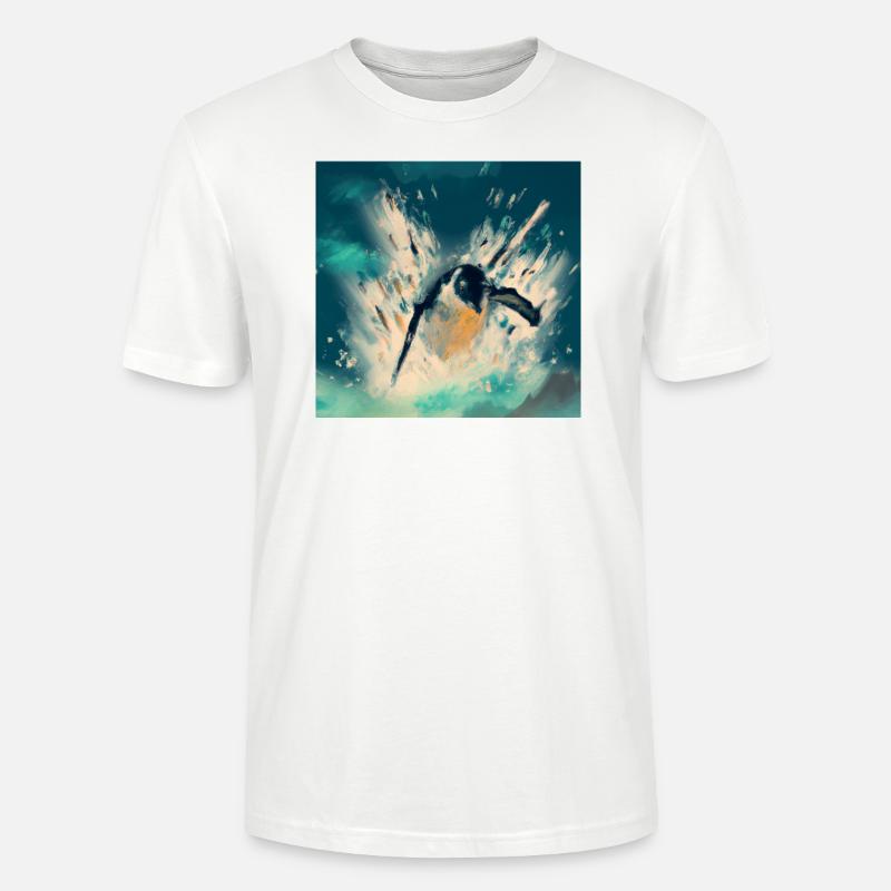 Pinguin - Stanley/Stella Unisex Bio-T-Shirt CRAFTER - Weiß