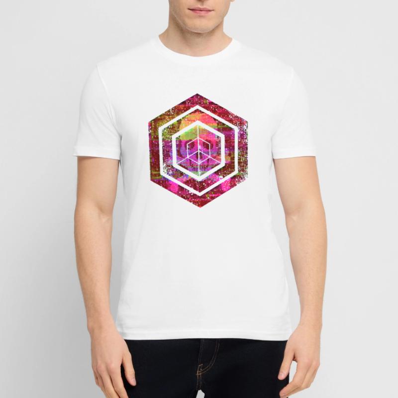 hexagon programming programmer coding geometric Stanley/Stella CRAFTER Unisex Organic T-Shirt