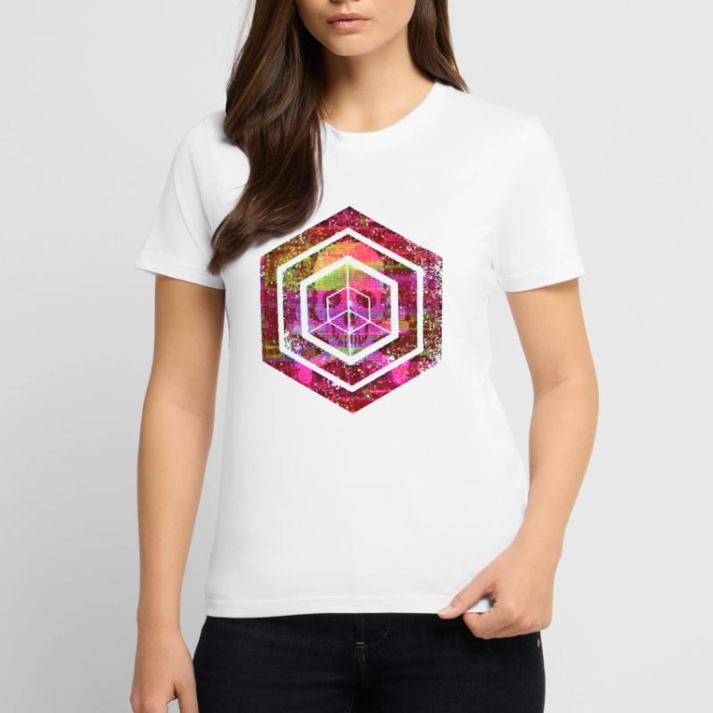 hexagon programming programmer coding geometric Stanley/Stella CRAFTER Unisex Organic T-Shirt