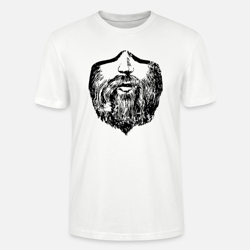 Bart - Stanley/Stella Unisex Bio-T-Shirt CRAFTER - Weiß