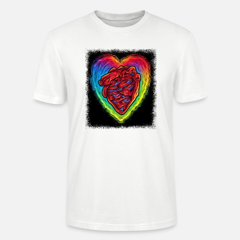 birthday present statement always happy - Stanley/Stella Unisex Bio-T-Shirt CRAFTER - Weiß