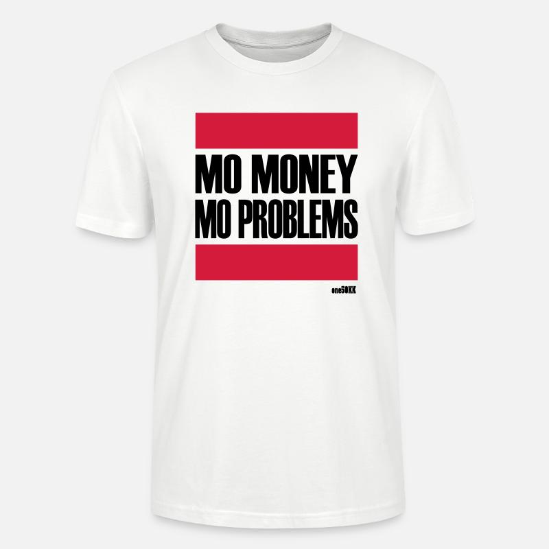 PROBLÈMES PLUS PLUS D'ARGENT - T-shirt bio CRAFTER Stanley Stella Unisexe - blanc