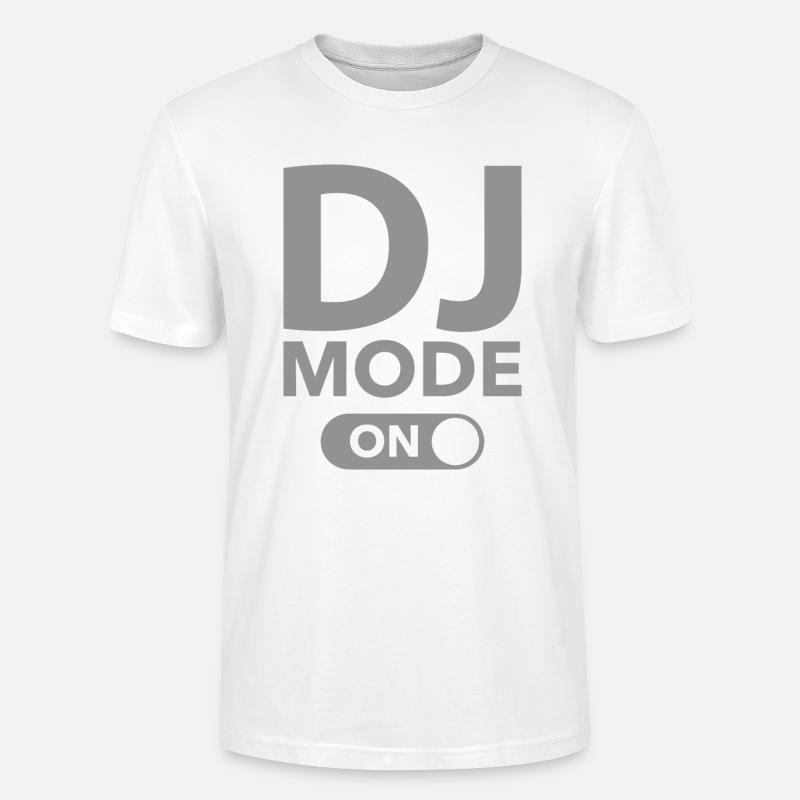 Mode DJ activé - T-shirt bio CRAFTER Stanley Stella Unisexe - blanc