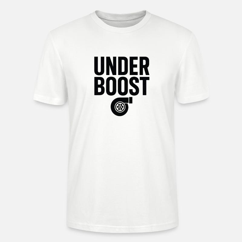 Conception du logo Under Boost - T-shirt bio CRAFTER Stanley Stella Unisexe - blanc