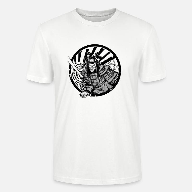 Samurai Graffiti - Stanley/Stella Unisex Bio-T-Shirt CRAFTER - Weiß
