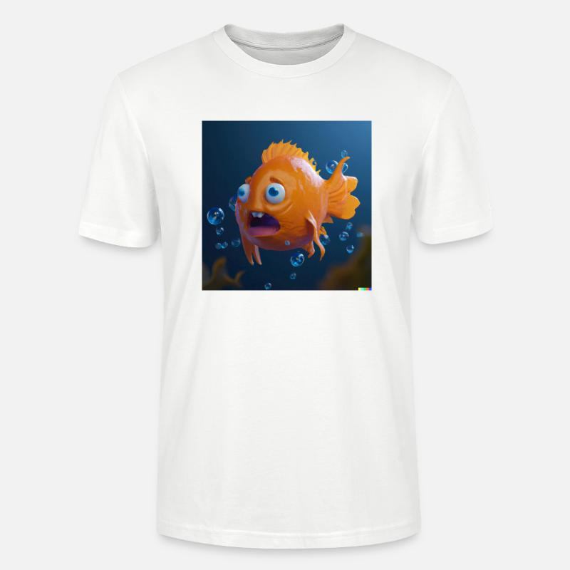 Ugly Fish - Stanley/Stella Unisex Bio-T-Shirt CRAFTER - Weiß