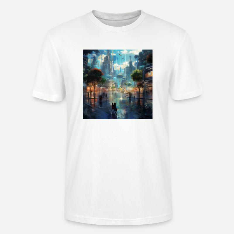 Utopia - Stanley/Stella Unisex Bio-T-Shirt CRAFTER - Weiß