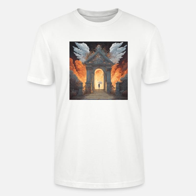 Himmel oder Hölle - Stanley/Stella Unisex Bio-T-Shirt CRAFTER - Weiß