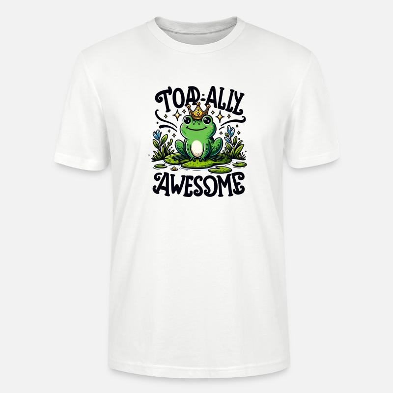 Toadally Awesome - Stanley/Stella Unisex Bio-T-Shirt CRAFTER - Weiß