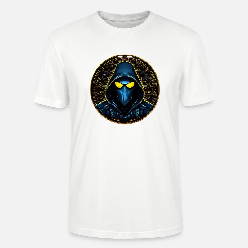Schwedisches Hacker-Emblem - Stanley/Stella Unisex Bio-T-Shirt CRAFTER - Weiß