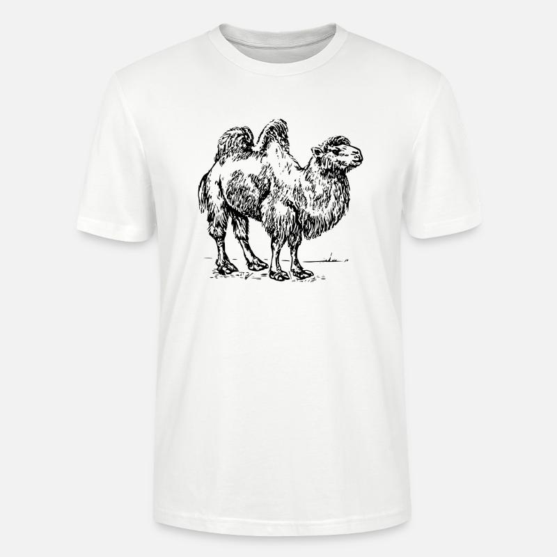 Kamel - Stanley/Stella Unisex Bio-T-Shirt CRAFTER - Weiß
