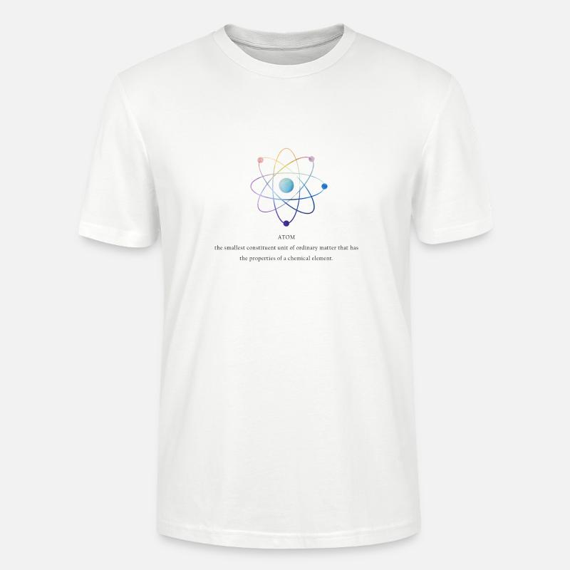 Atom - Stanley/Stella Unisex Bio-T-Shirt CRAFTER - Weiß