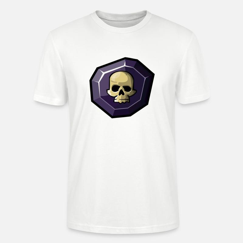 Élément: sombre - T-shirt bio CRAFTER Stanley Stella Unisexe - blanc