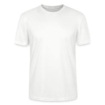 I'M JUST HERE FOR THE FOOD - Stanley/Stella Unisex Bio-T-Shirt CRAFTER - Weiß - Vorne - Alina (178cm) & Michal (187cm)