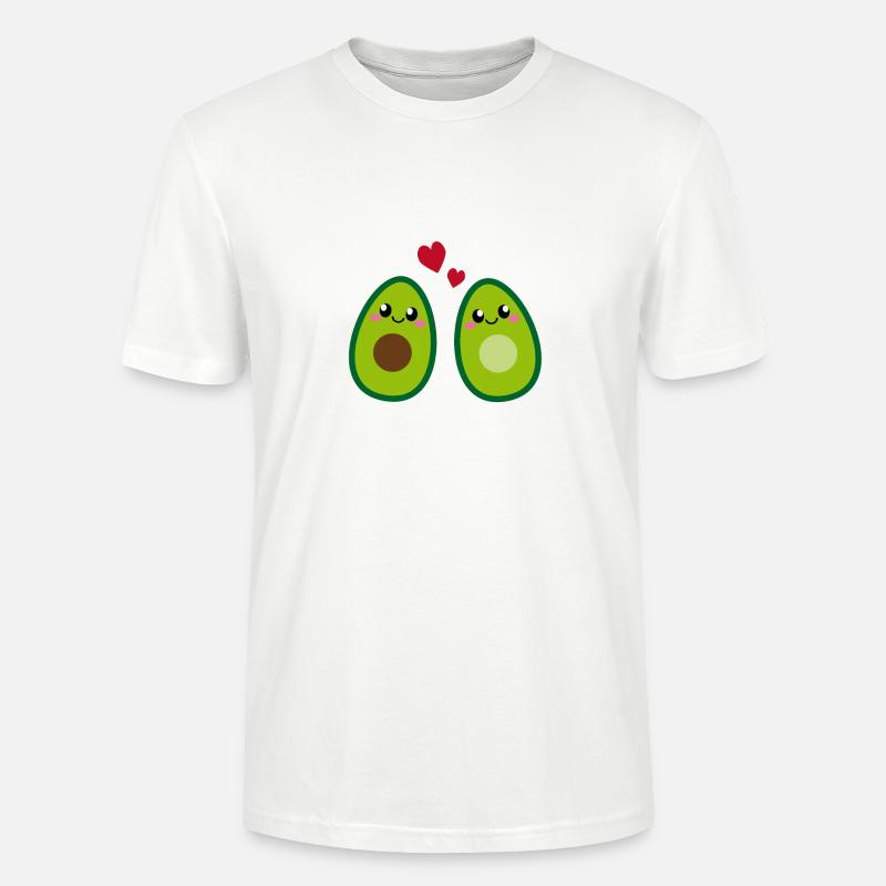 Avocado - Stanley/Stella Unisex Bio-T-Shirt CRAFTER - Weiß