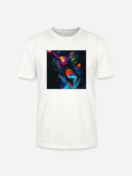 Bunt - Stanley/Stella Unisex Bio-T-Shirt CRAFTER - Weiß