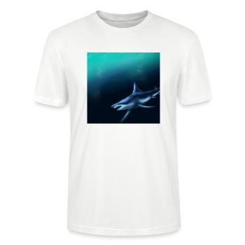 Hai - Stanley/Stella Unisex Bio-T-Shirt CRAFTER - Weiß - Vorne - Alina (178cm) & Michal (187cm)