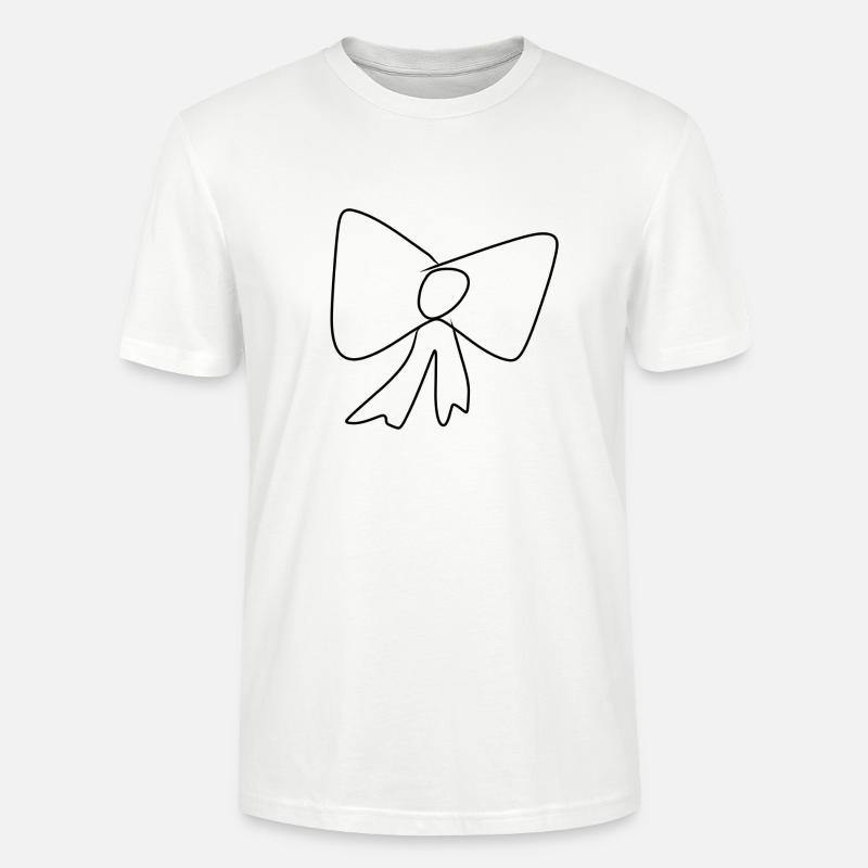 Loop Icon Pattern - Stanley/Stella CRAFTER Unisex Organic T-Shirt - white