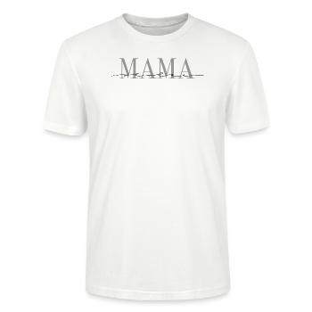 Proud mom - mom collection - Stanley/Stella CRAFTER Unisex Organic T-Shirt - white - Front - Alina (178cm) & Michal (187cm)