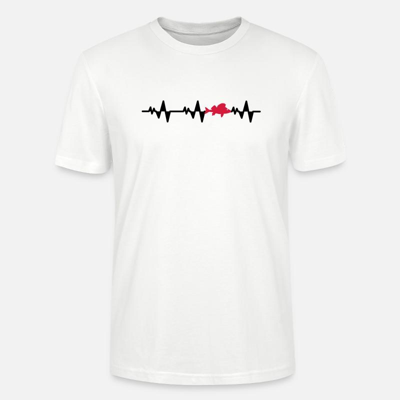 alarme de la perche - T-shirt bio CRAFTER Stanley Stella Unisexe - blanc