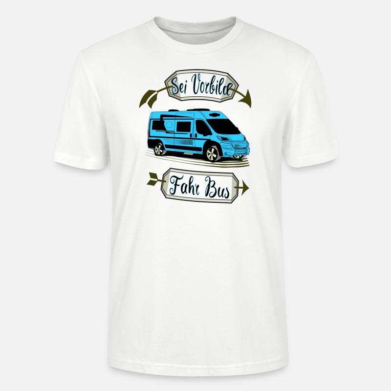 Kastenwagen Van Design 6m TK - Stanley/Stella Unisex Bio-T-Shirt CRAFTER - Weiß