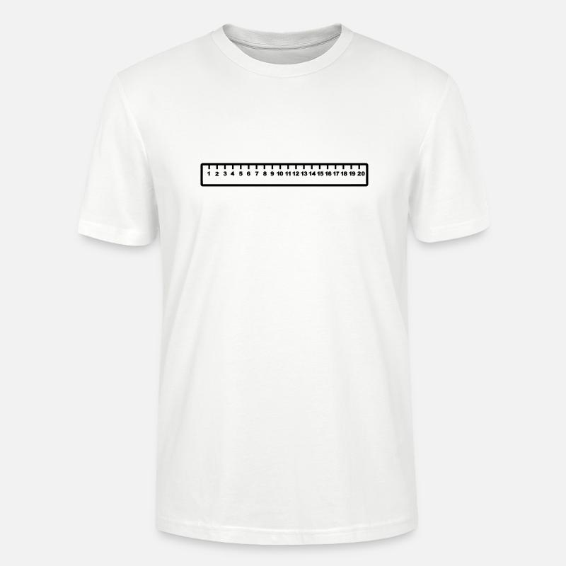Lineal - Stanley/Stella Unisex Bio-T-Shirt CRAFTER - Weiß