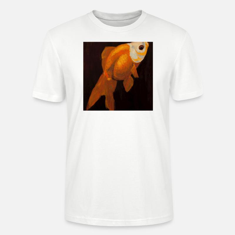 Fisch - Stanley/Stella Unisex Bio-T-Shirt CRAFTER - Weiß