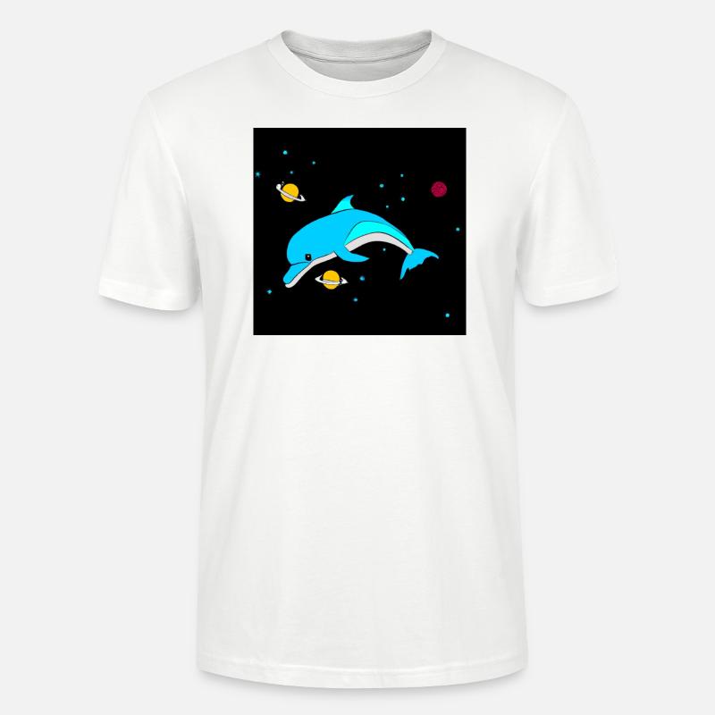 Delfin - Stanley/Stella Unisex Bio-T-Shirt CRAFTER - Weiß