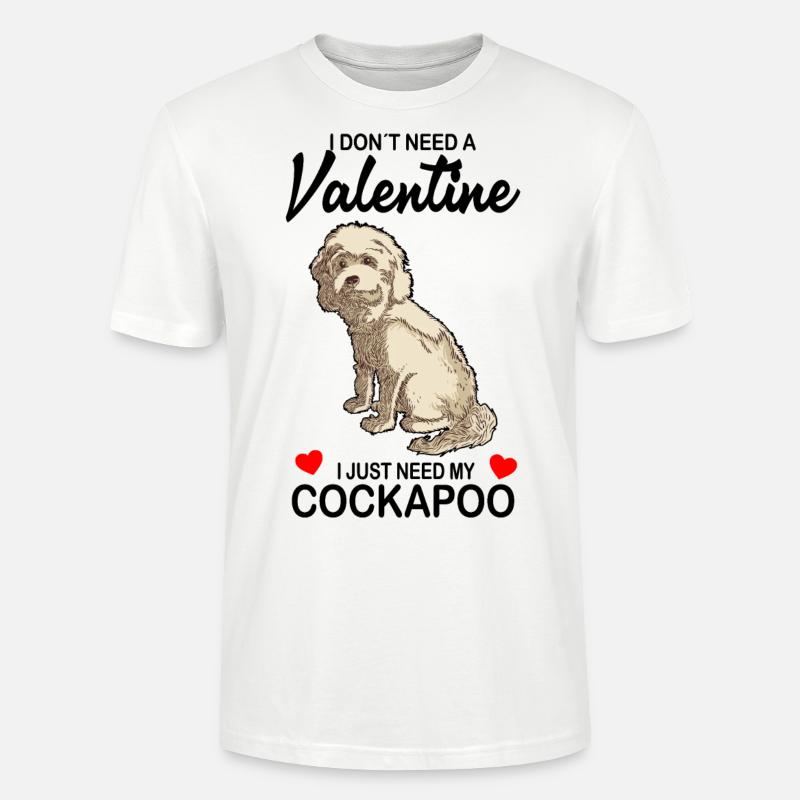 Cockapoo - Stanley/Stella Unisex Bio-T-Shirt CRAFTER - Weiß