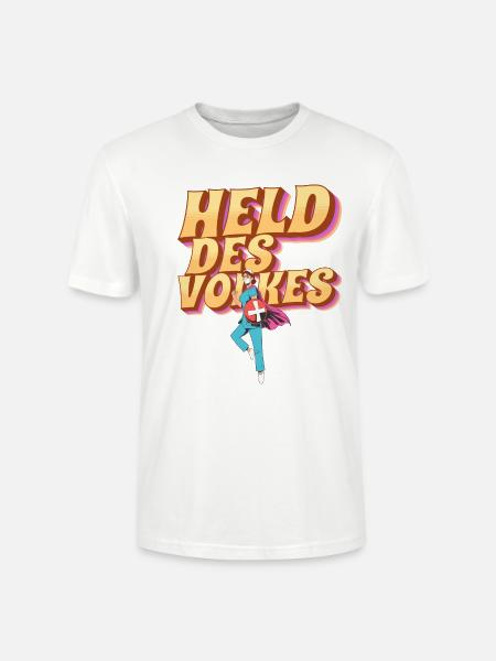 Held des Volkes - Stanley/Stella Unisex Bio-T-Shirt CRAFTER - Weiß