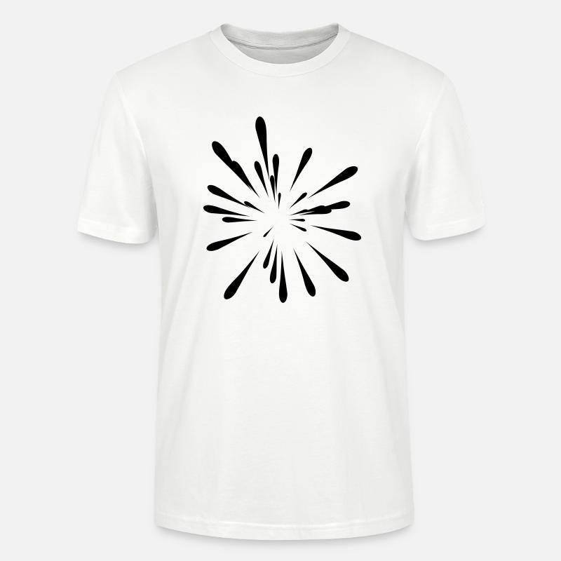 Eklat Stelle Malerei - Stanley/Stella Unisex Bio-T-Shirt CRAFTER - Weiß