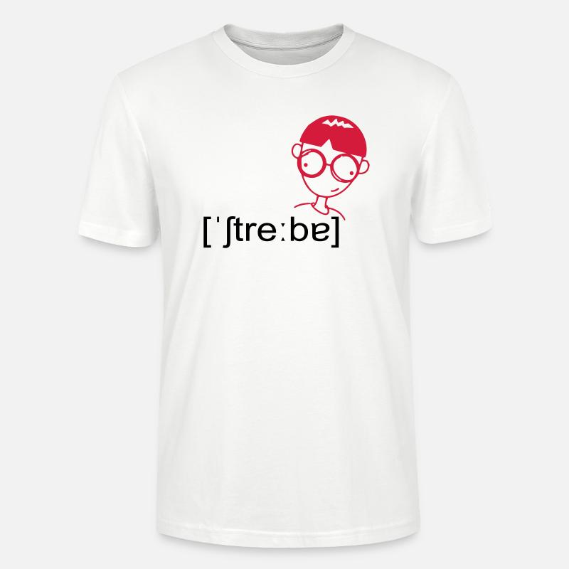 streber - Stanley/Stella Unisex Bio-T-Shirt CRAFTER - Weiß