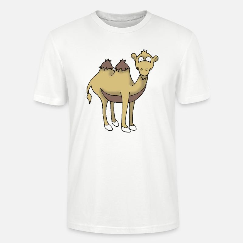 Kamel - Stanley/Stella Unisex Bio-T-Shirt CRAFTER - Weiß