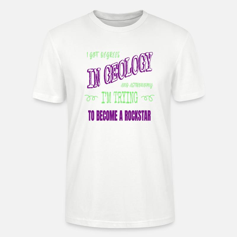 celestial spaceship astrophysics statement gift - Stanley/Stella Unisex Bio-T-Shirt CRAFTER - Weiß