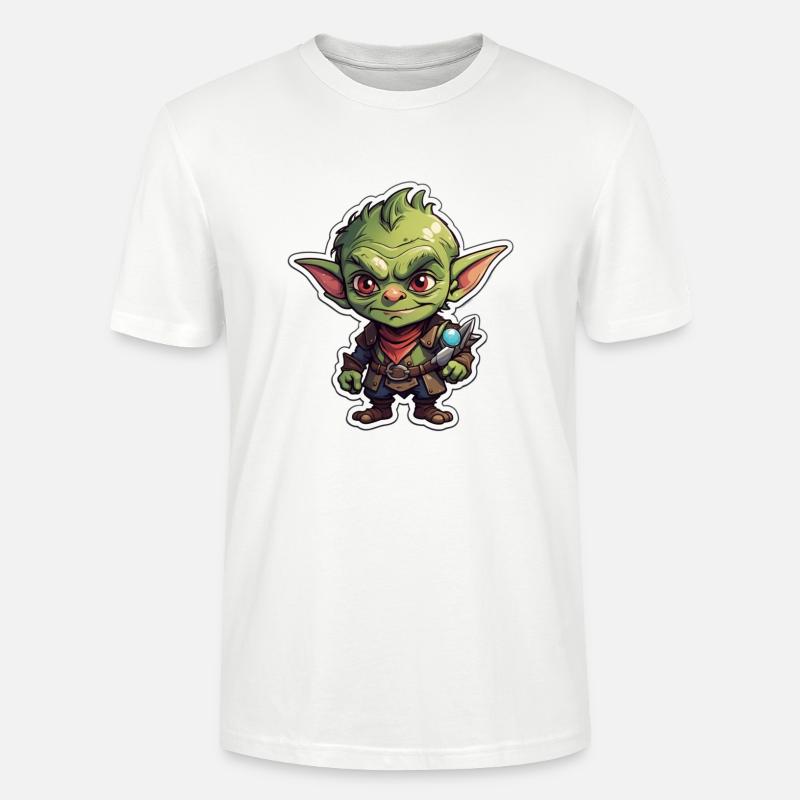 Dungeons Troll - Stanley/Stella Unisex Bio-T-Shirt CRAFTER - Weiß