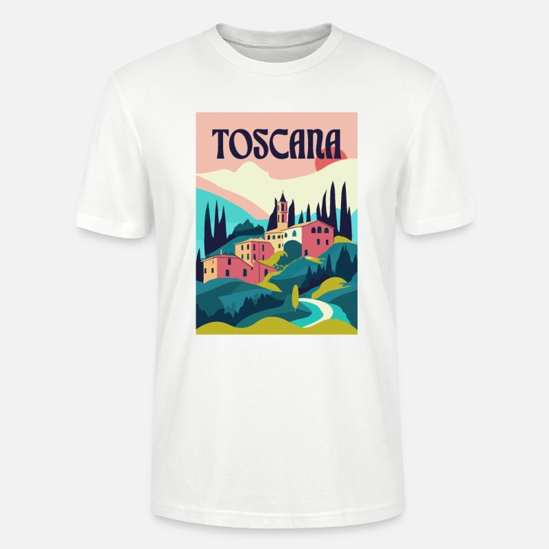 TOSCANA - Stanley/Stella Unisex Bio-T-Shirt CRAFTER - Weiß