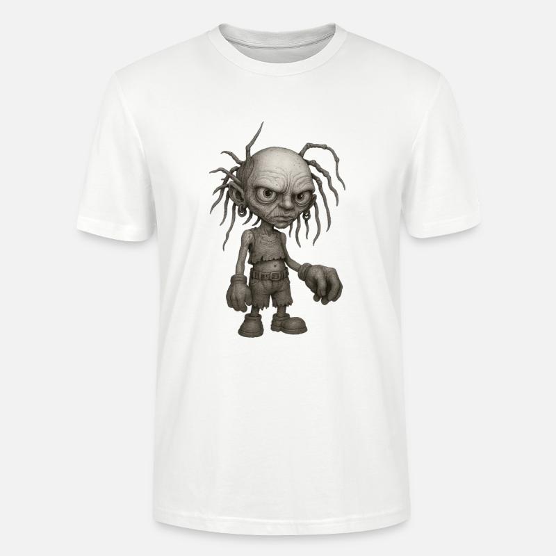 Grumpy Grom (Outcast Edition) - T-shirt bio CRAFTER Stanley Stella Unisexe - blanc