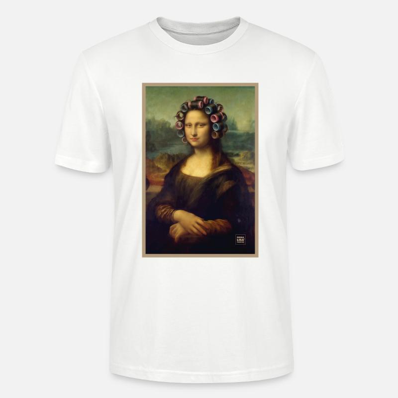 Mona Lisa Lockenwickler - Stanley/Stella Unisex Bio-T-Shirt CRAFTER - Weiß